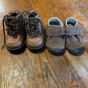 Lot of Stride rite & Oshkosh toddler boy shoes